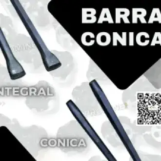 BARRAS CÓNICAS Y BARRENO INTEGRAL PERFORACIÓN RÁPIDA EN MI