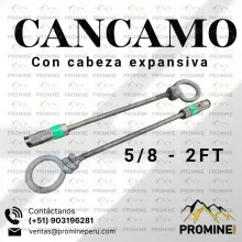 CÁNCAMOS FIJACIÓN SEGURA Y RESISTENTE PROMINE PERÚ